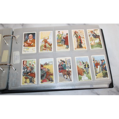 132 - Large Quantity Of Very Collectable Cigarette/Picture Cards Etc In 4 x Folders