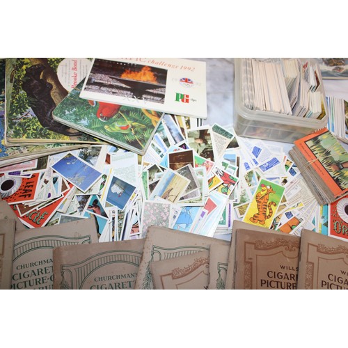 133 - Large Quantity Of Collectable Picture Cards/Empty Folders Etc