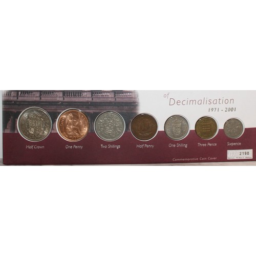 348 - Collectors Coin Packs Including Limited Edition Commemorative Coin Cover HM Queen Elizabeth11, Royal... 