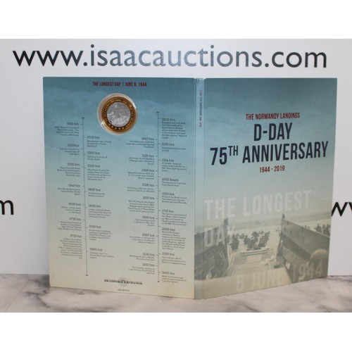 349 - 2 x Commemorative Coin Packs Including The Normandy Landings 75th Anniversary 1944-2019 & The Battle... 