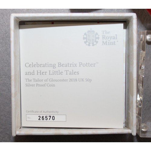 362 - Boxed The Royal Mint Celebrating BEATRIX POTTER AND HER LITTLE TALES 