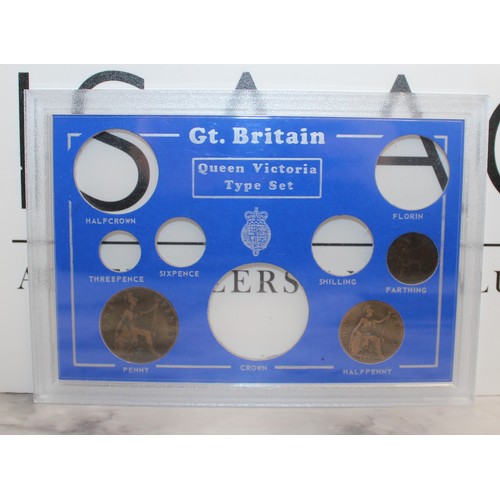 369 - Collectable Coin Packs Includimg Coinage Of Great Britain, GT Britain Queen Victoria Type Set, Great... 