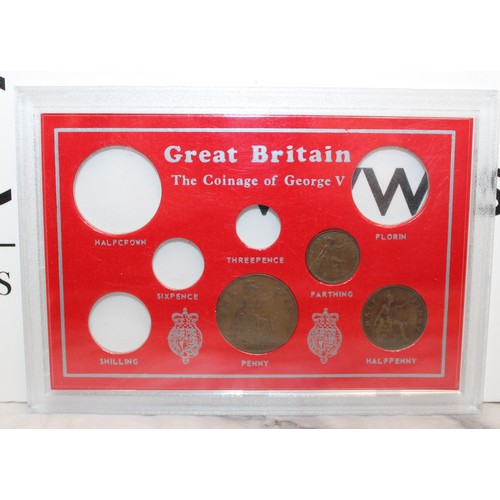 369 - Collectable Coin Packs Includimg Coinage Of Great Britain, GT Britain Queen Victoria Type Set, Great... 