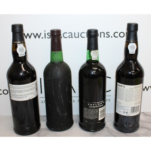 202 - 4 x Bottles Of Port Inc-Taylor's & Dow's
Collection Only