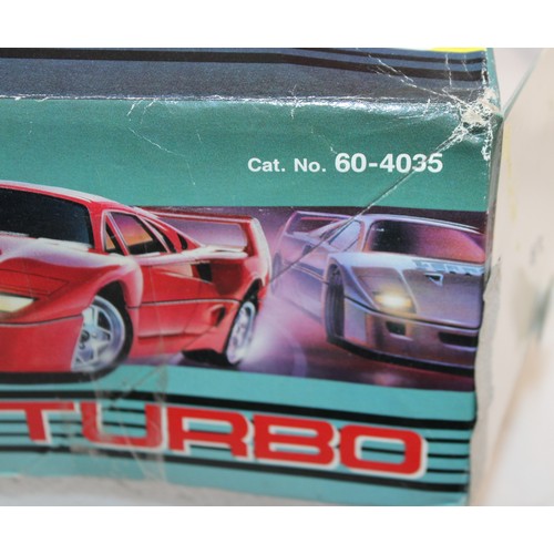 857 - 3 x Vintage Toys Inc- Boxed Corgi /Railway Set/Tandy Radio Controlled Ferrari F40 Turbo/Fisher Price... 