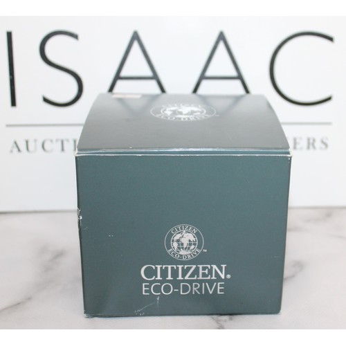 500 - Boxed Gents Citizen Eco-Drive Watch Untested