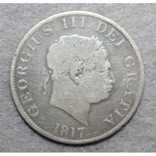 377 - 1817 Half Crown