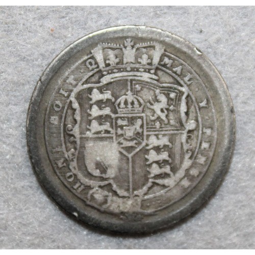 381 - 1817 Silver Shilling