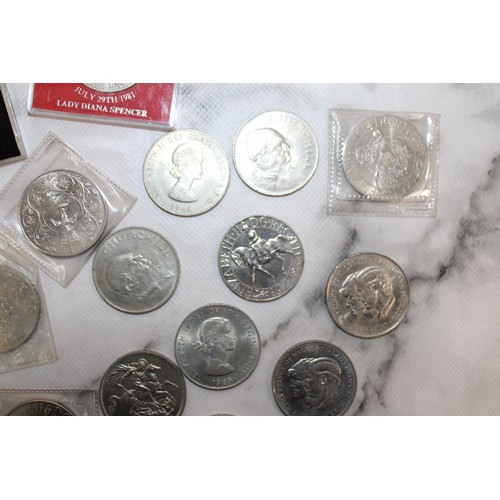 396 - Selection Of Commemorative Coinage