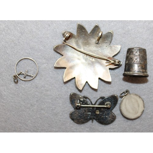 534 - Selection Of Silver Items