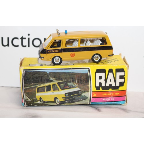 860 - A Collectable RAF Boxed Model Vehicle