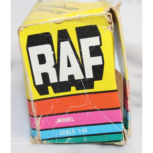 860 - A Collectable RAF Boxed Model Vehicle