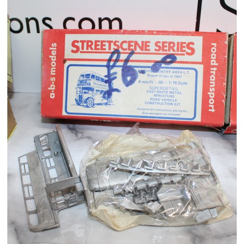 861 - A Selection Of Collectable Streetscene Series By A.b.s Models And A Historic British Road Vehicle Ki... 