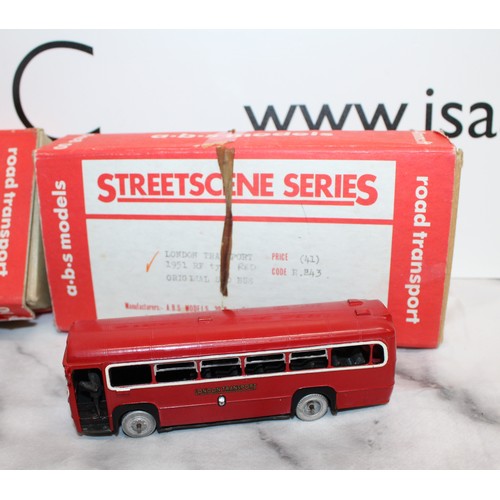 861 - A Selection Of Collectable Streetscene Series By A.b.s Models And A Historic British Road Vehicle Ki... 