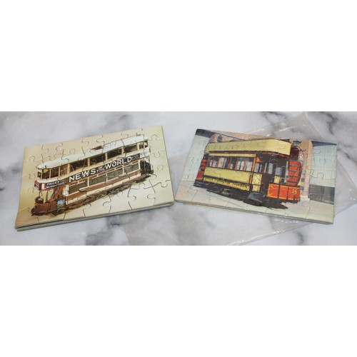 865 - A Selection Of Collectable Boxed Model Busses/Coaches And A Box Containing Two Hankerchiefs And Two ... 