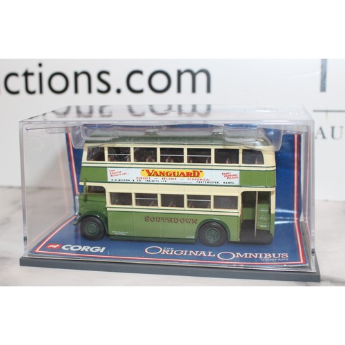 877 - 5 x Collectable Boxed Corgi  Model Busses Inc 1 x Limited Edition