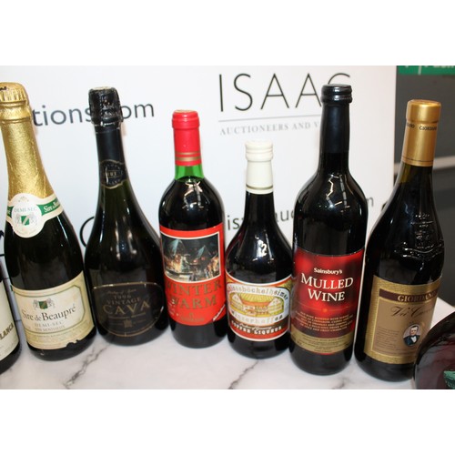 207 - Selection Of Alcohol Inc- Wines/Brut/Coffee Liqueur/Etc
Collection Only