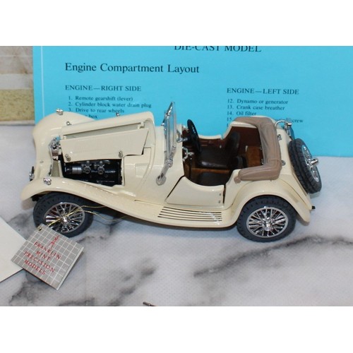 904 - Franklin Mint Jaguar SS-100 In A Box