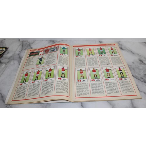 648 - 4 x Collectable Football Sticker Albums