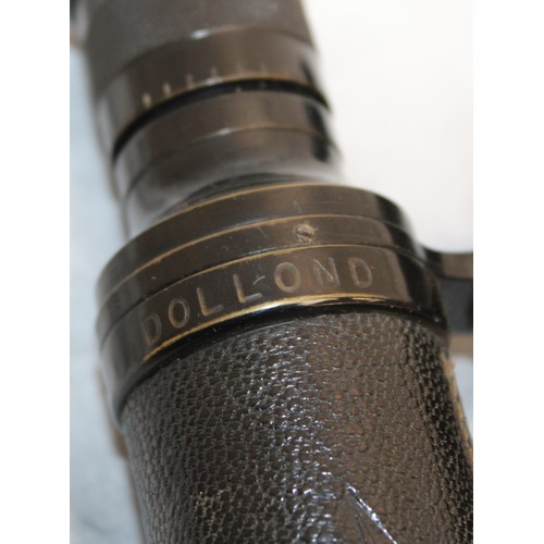 429 - A Pair Of Collectable WW1 Dollond Cased Binoculars