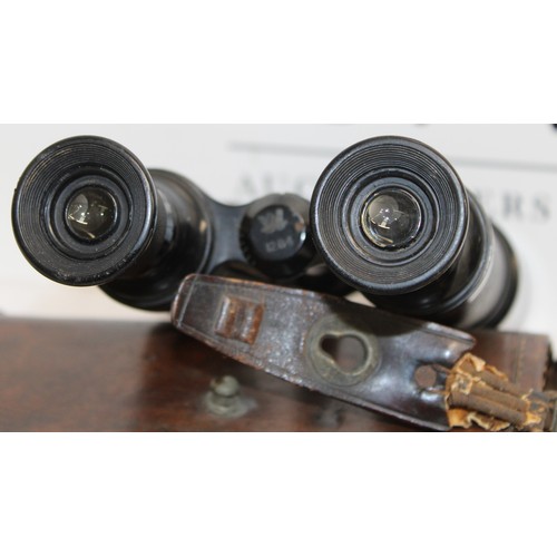 429 - A Pair Of Collectable WW1 Dollond Cased Binoculars