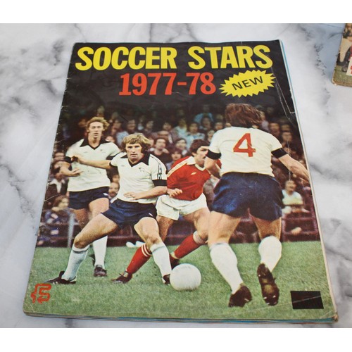 651 - 4 x Collectable Football Card Albums from 1970's