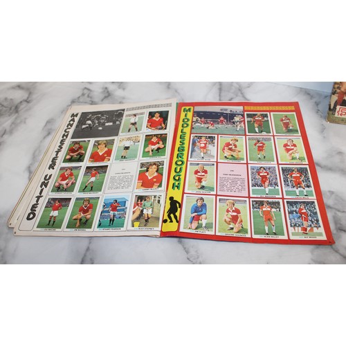 651 - 4 x Collectable Football Card Albums from 1970's