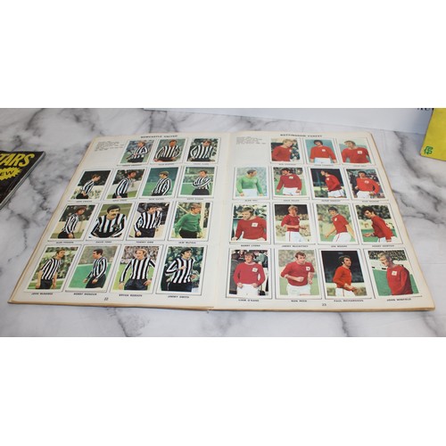 651 - 4 x Collectable Football Card Albums from 1970's