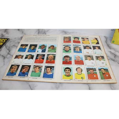 651 - 4 x Collectable Football Card Albums from 1970's