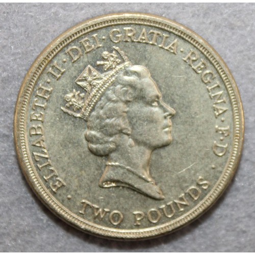 398 - 1995 £2 Coin (Nations United For Peace)