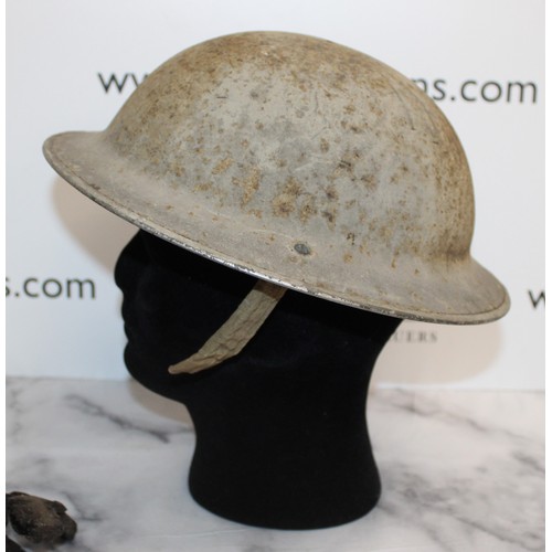 433 - WWII Helmet Complete with Liner