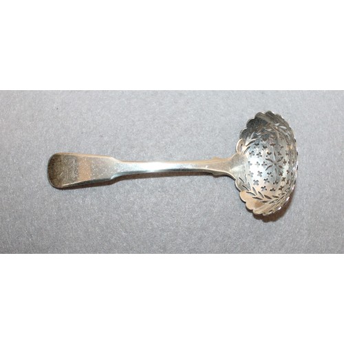 574 - Silver Hallmarked Sugar Sifter Spoon