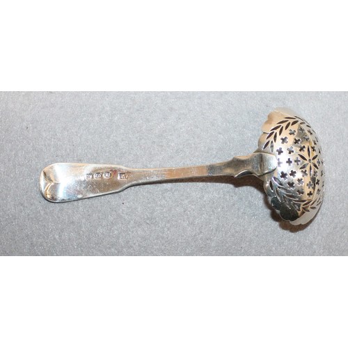 574 - Silver Hallmarked Sugar Sifter Spoon