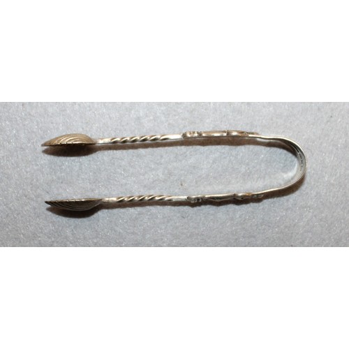 579 - Silver Hallmarked Sugar Tongs