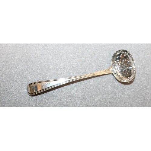 580 - Silver hallmarked Sugar Sifter Spoon