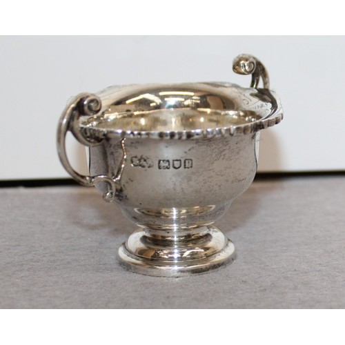 586 - Silver Hallmarked Salt Holder