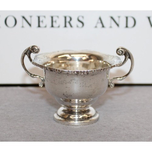 586 - Silver Hallmarked Salt Holder