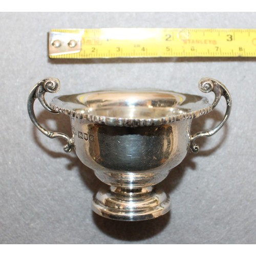 586 - Silver Hallmarked Salt Holder