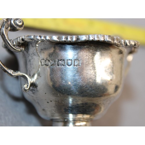 586 - Silver Hallmarked Salt Holder