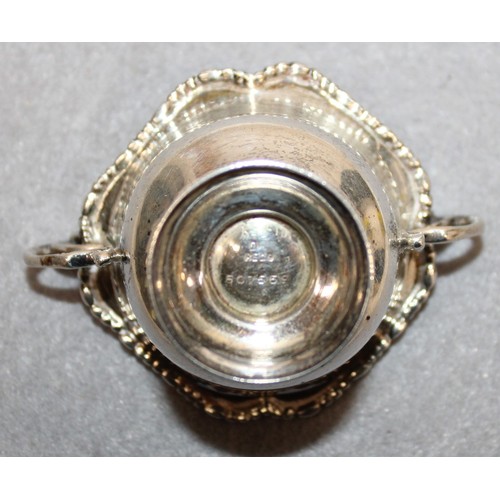 586 - Silver Hallmarked Salt Holder