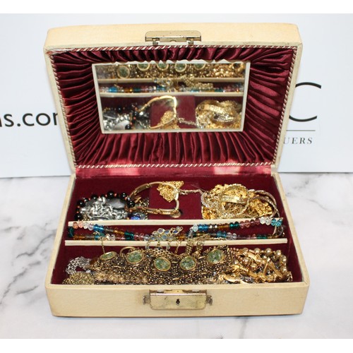 491 - Mixed Jewellery Items In Jewellery Box