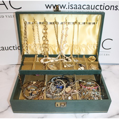 492 - Jewellery Items In Jewellery Box