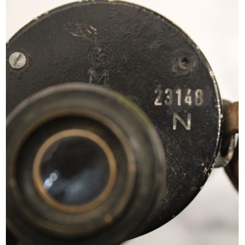 444 - Genuine WWII German Binoculars with Makers Marks