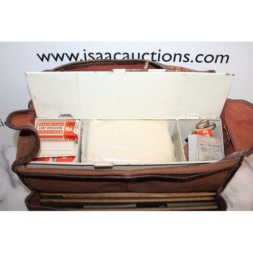 162 - 1959 Dated St John's Ambulance First Aid Kit Bag