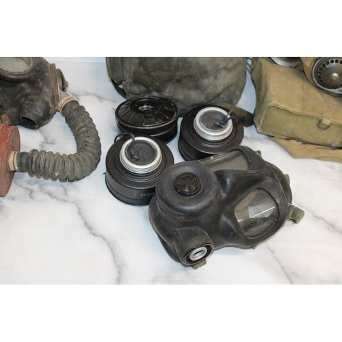 455 - Quantity of Military Gas Masks and Accessories