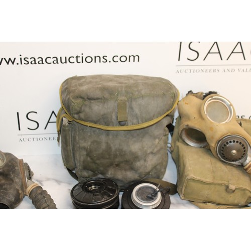 455 - Quantity of Military Gas Masks and Accessories