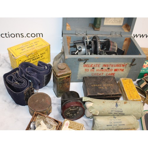 457 - Large Collection of Military Field Items - All as Found