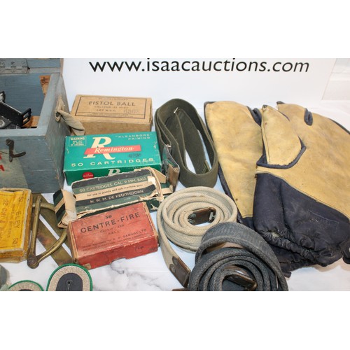 457 - Large Collection of Military Field Items - All as Found