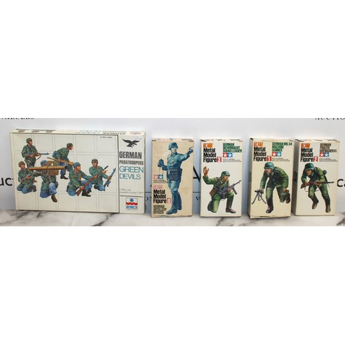 925 - 5 x Boxed TAMIYA & ESCI Military Models