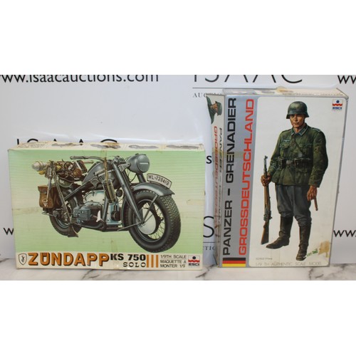 926 - 2 x Boxed Military Models